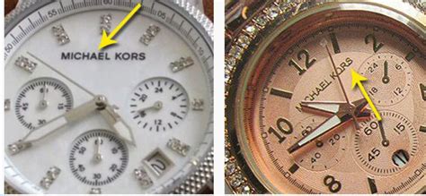 how to tell if it's a fake michael kors watch|michael kors watch counterfeit.